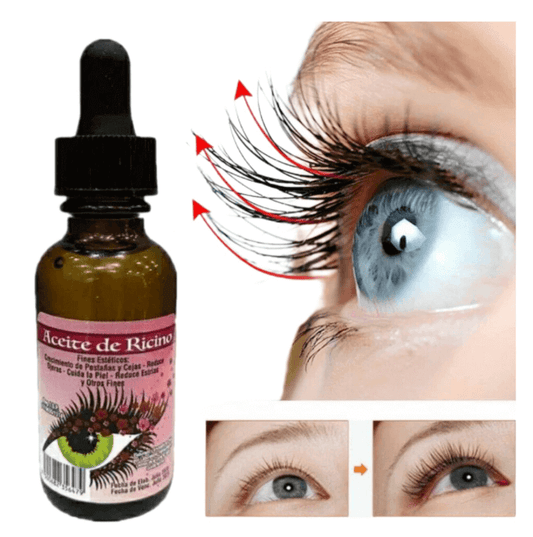 Aceite RIcino - Crecimiento Pestañas