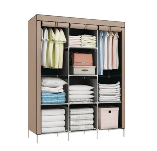 Closet Armable de Tela con Estructura Metálica