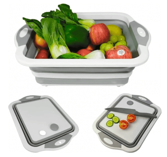 Tabla de Picar Plegable Multifunción 3 en 1