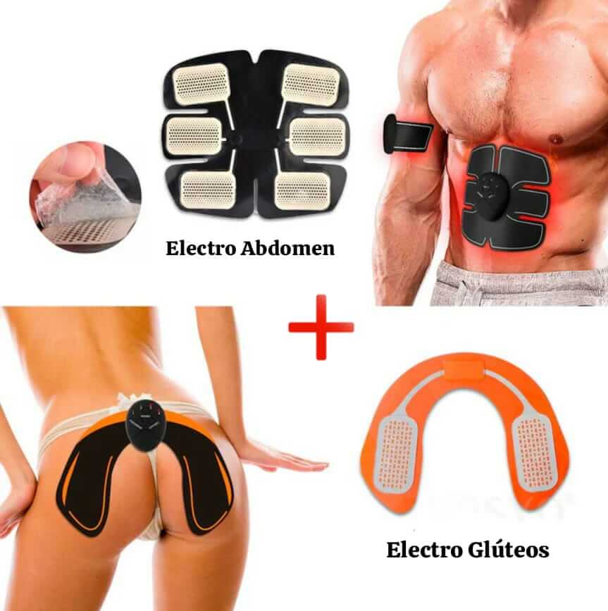 Pack Electroestimulador de Abdomen + Brazos/Piernas