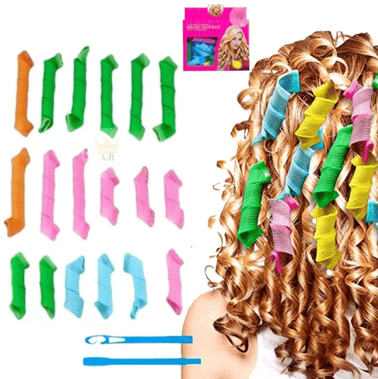 Set Rizadores de Cabello sin Calor